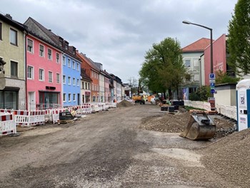 Großes Infrastrukturprojekt auf der Rosenheimer Straße im Gange - DE